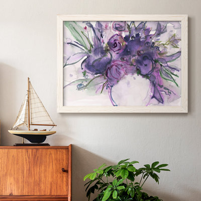 Lavender Floral Splendor I, reproduction d'art sur toile