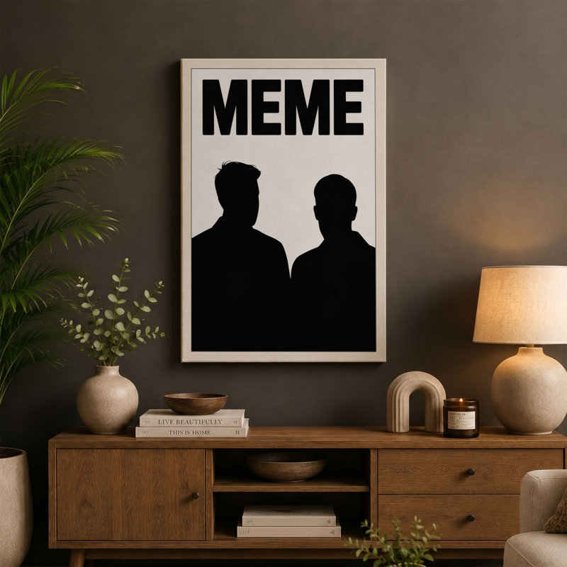 Print, 24x16 - 61.0 x 40.6 cm, Teal Border