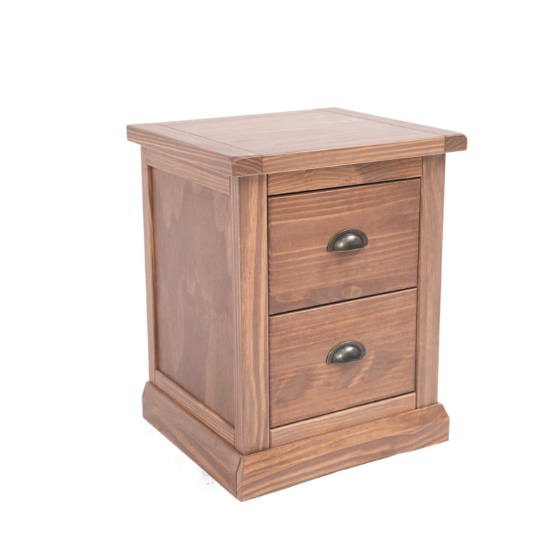 Durfee 45cm W Plywood / Laminate Board Bedside Table