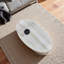 Table d'appoint ovale en marbre-198679250