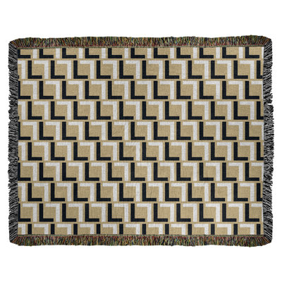 New Orleans Hand Woven Throw Blanket