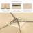 9.6X11.6FT Gazebo Steel, Mosquito Net For Garden Use With Double Roof (Taupe)-125125616