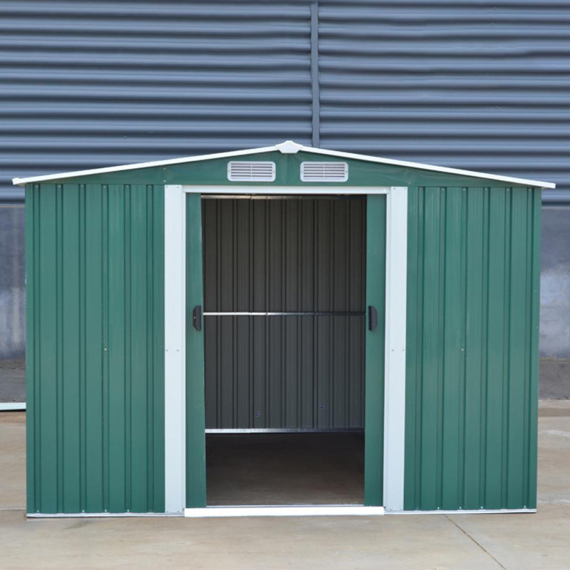 Garden Tool Storage Shed, Dark Green