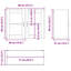 Armoire murale vidaXL-610492033