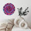 Horloge avec motif tourbillonnant
