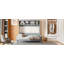 Grand lit escamotable mural avec canapé, blanc-1871606779