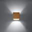 Terez 1-Light Brown Up & Downlight-1319860600