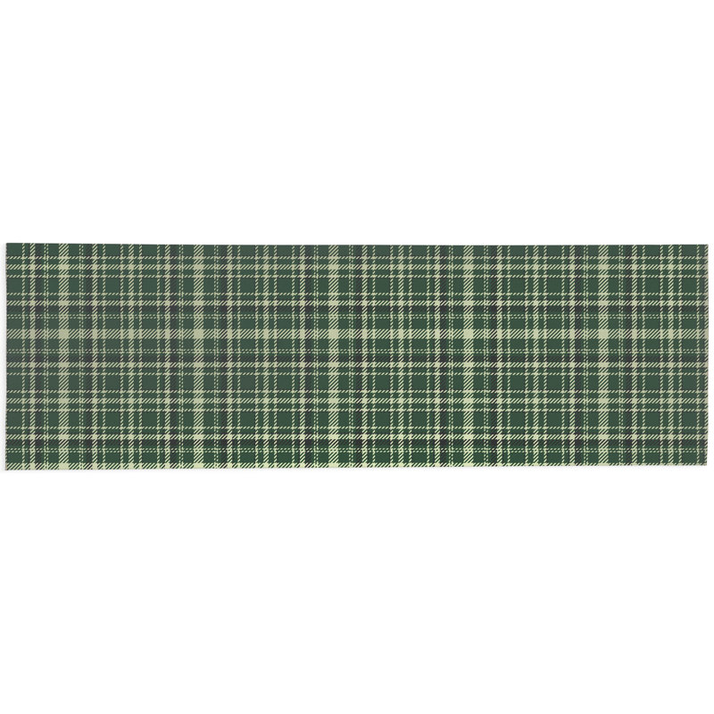 Rocky Tartan Non-Slip Outdoor Rug, Runner 2'6" x 8'