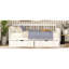 Lit de jour simple en bois avec deux tiroirs, blanc (ancien SKU: LP000057AAK)-1924787005
