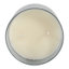 Bougie ronde moderne en verre sur base pour bibliothèque - Bougie parfumée décorative pour table basse, chambre à coucher ou salon - 5 po