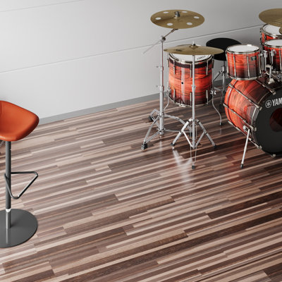 91.5 cm W x 91.5 cm L x 0.2 cm Laminate Flooring