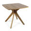 Table de salle à manger en bois massif Riemer