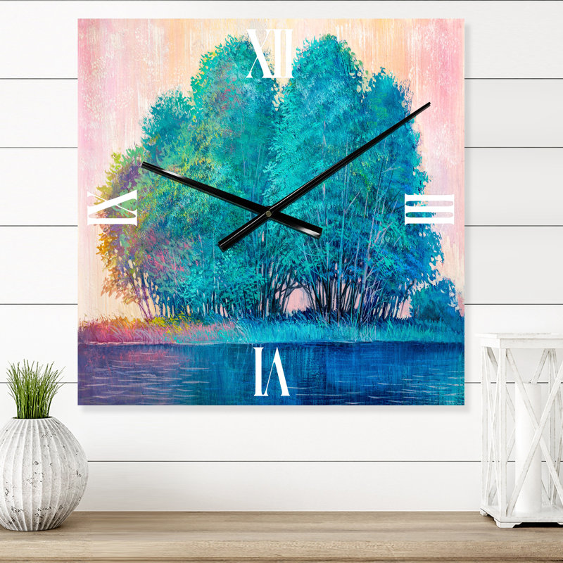 Horloge murale Tree Impression II, Très grand