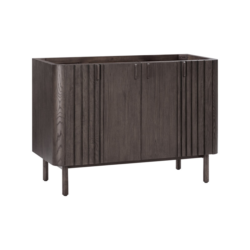 Blakely 48'' W Single Bathroom Vanity Base, Brown