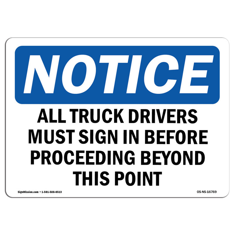 Heavy Duty Sign