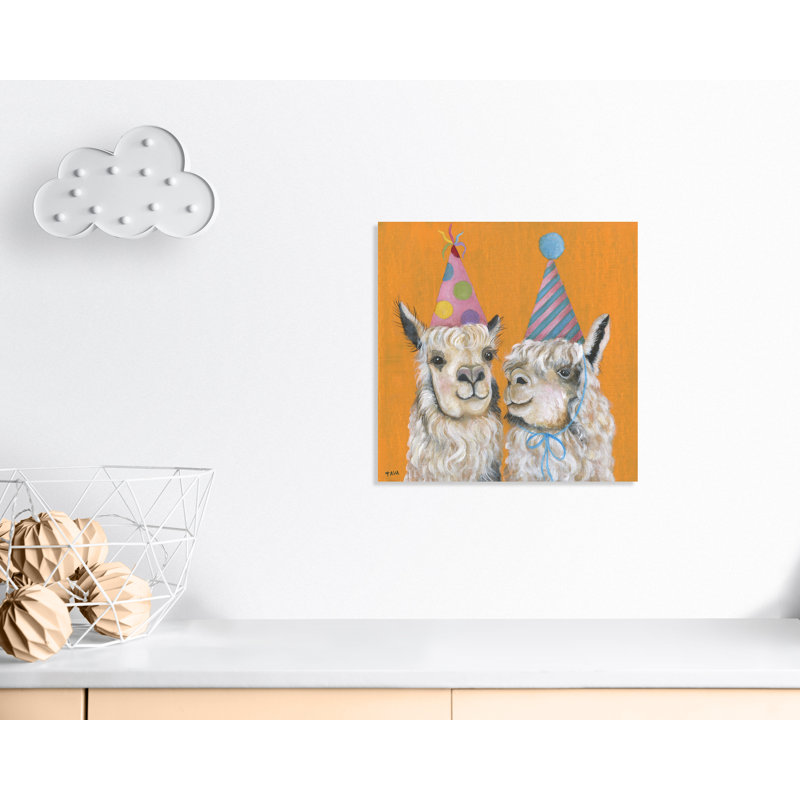 Art sur toile llama, H 24 po x l 24 po x P 1,5 po