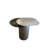 Cerryn Modern Irregular End Table with Sculptural Free Form Design and Glass Top – Contemporary Side Table -1450450210