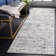Riebe Abstract Ivory/Silver Area Rug