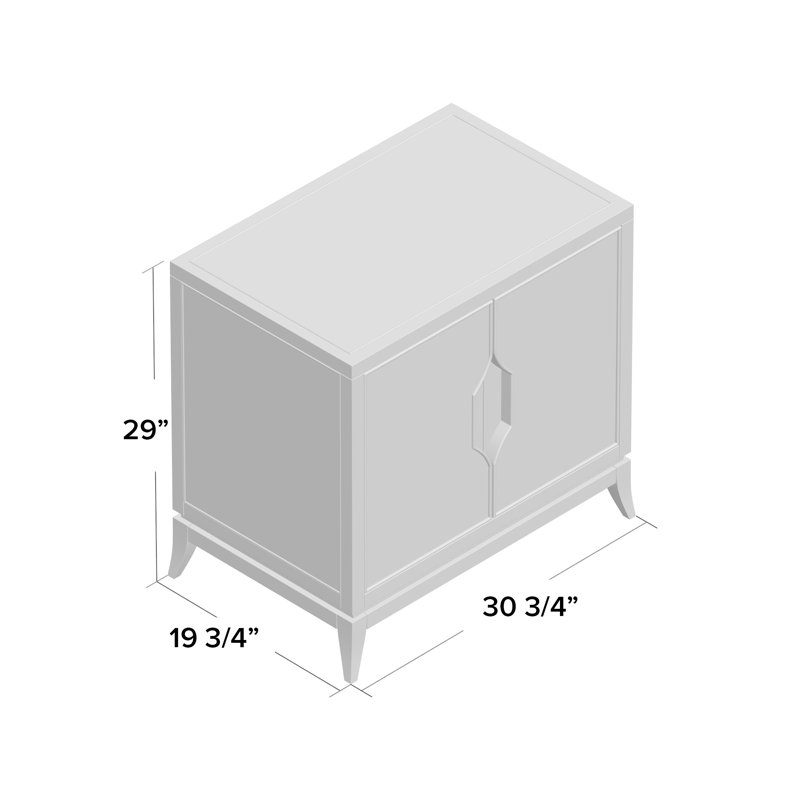 Adela 30.75'' W Nightstand