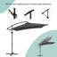 Parasol en porte-à-faux 8,2 x 8,2 pi-66452575