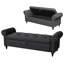 Banc de rangement rembourré Daira, banc de lit 63 po-1958232960