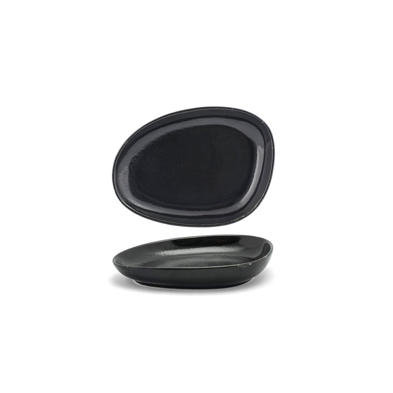 Assiette plate 8 po® Kiln, Poivre