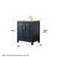 Daria 30'' W Single Vanity-591062384-591062390-591062388