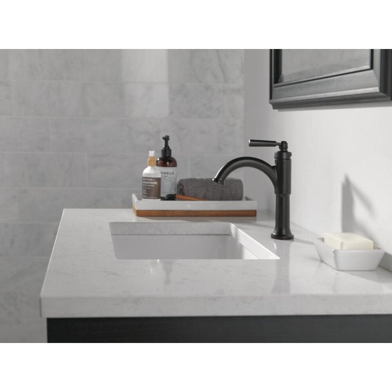 SAYLOR™ Single Handle Bathroom Faucet, Matte Black
