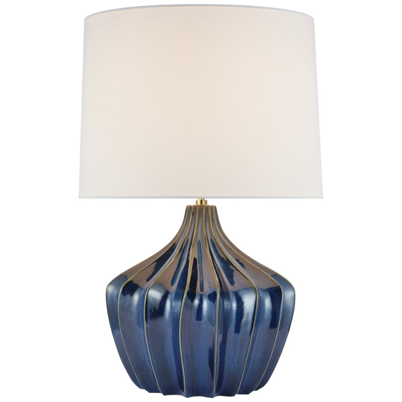 Sur Table Lamp, Mixed Blue Brown