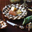 Courtly Check® Ceramic Fluted Dessert Plate