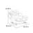 Ergonomic home rocking chair