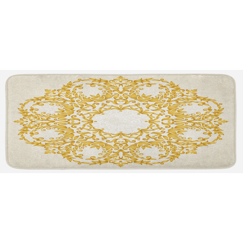 Traditional Polyester Kitchen Mat