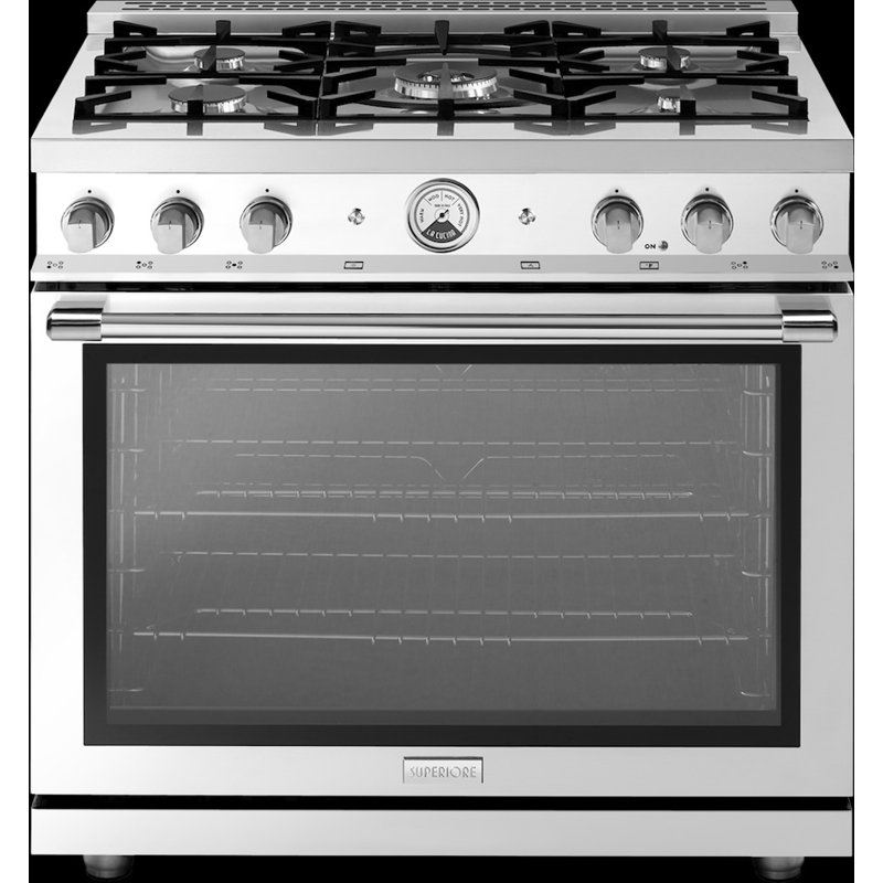 La Cucina 36" Freestanding Gas Range 