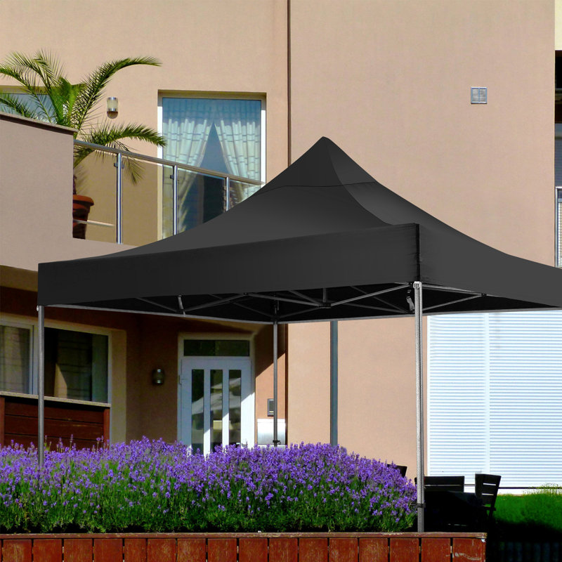 Tente 10 x 10 po , Noir