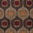 Anly Geometric Hand-Tufted Wool Dark Brown Area Rug-1351268218