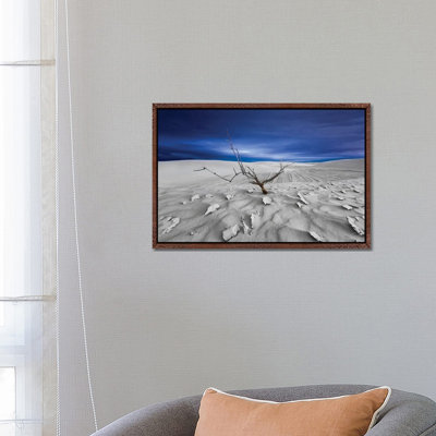 Alone - Floater Frame Print on Canvas