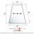 Ultimat® Polycarbonate Corner Workstation Chair Mat for Hard Floor - 48" x 60"
