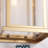 1-Light Brass Outdoor Sconce