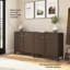 Armoire de rangement basse 2 portes Almodovar-125516539