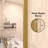 Cosy 48 in. W x 36 in. H Rectangular Modern Framed Wall Bathroom Vanity Mirror in Brushed Gold-179857955-179857947