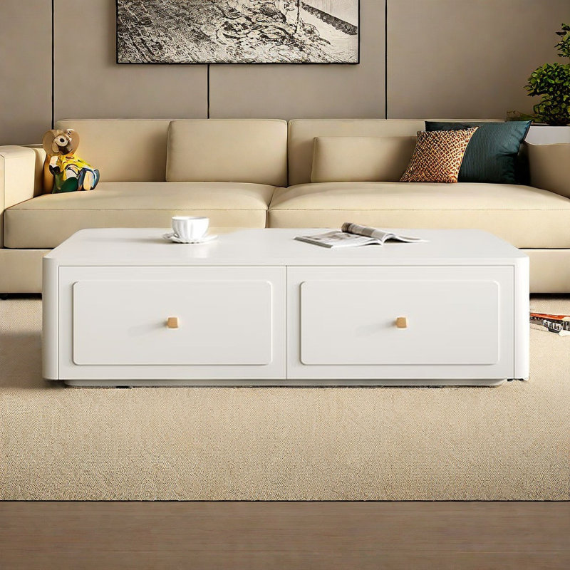 Table basse French, H 13,8 po x L 43,3 po x l 27,6 po