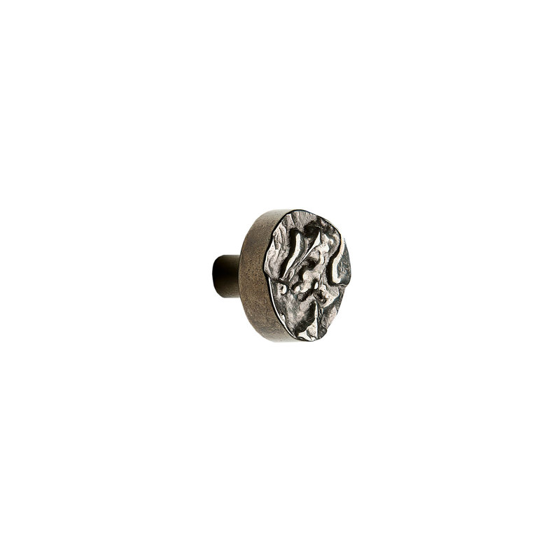 Edge Bronze Mushroom Knob, Silicon Bronze Dark Lustre