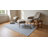 Gray Handmade Wool White/ Gray Modern Contemporary Hand-Knotted Area Rug-88615528