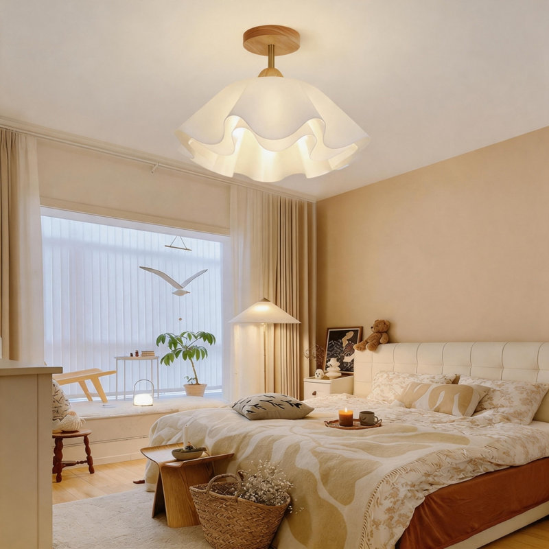 Acrylic Semi Flush Mount