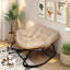 Fauteuil à bascule Luxury Rattan Egg-1348281634
