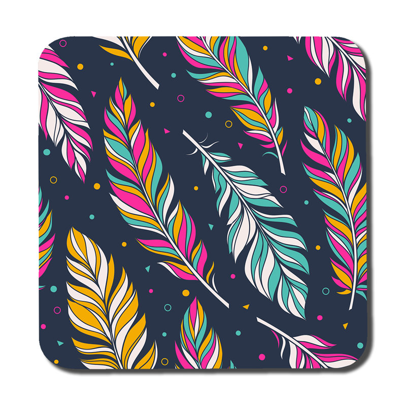 Square 6 Piece Coaster Set