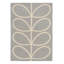 Wool Geometric Area Rug in Beige/Gray-265866674