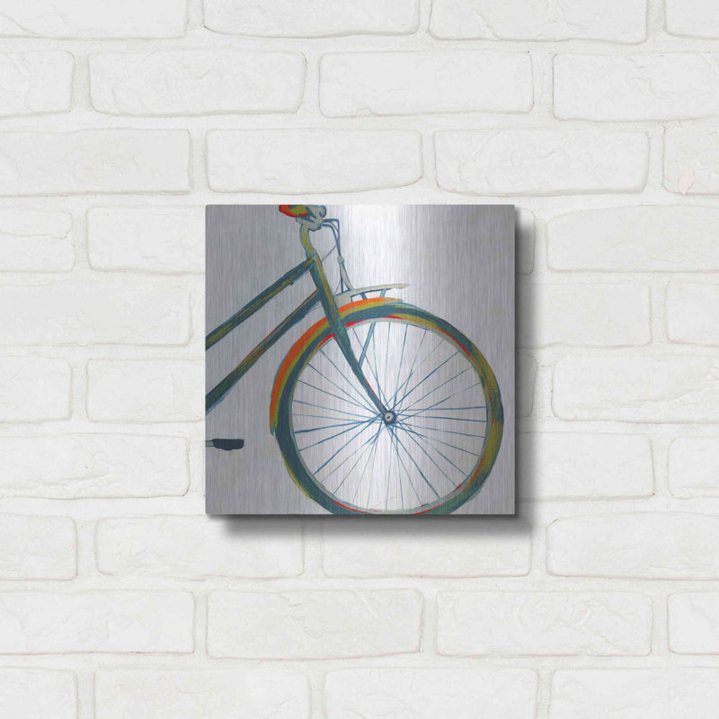 «Bicycle Diptych II» par Grace Popp, H 12 po x l 12 po