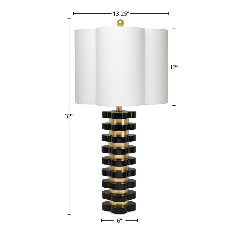 Table Lamp, Black