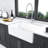 30 Inch White Ceramic Sink - Apron Reversible Single Bowl And Attractive Feature Practical Function